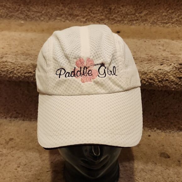 Paddle Girl Maui Hawaii Mesh Outrigger Paddling Hat - Picture 1 of 6